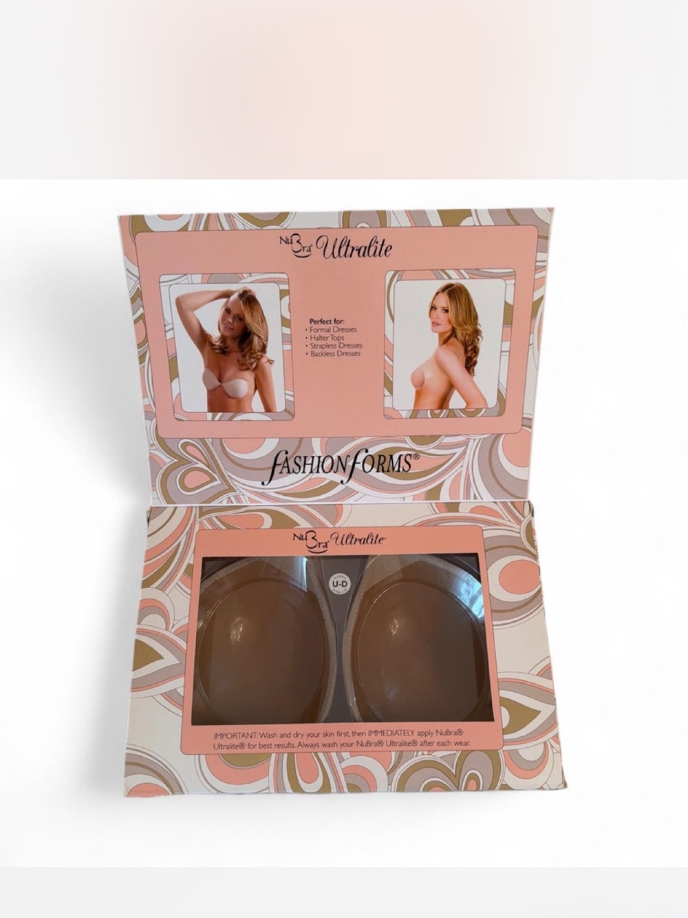 NuBra Ultralite Adhesive Bra - Nude/Brown